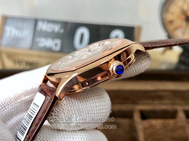 CARTIER手錶 2018最時尚單品 卡地亞經典系列 頂級奢華風格真鑽鑲嵌 卡地亞男士腕表  hds1020